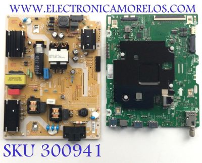KIT DE TARJETAS PARA TV SAMSUNG 4K·UHD·HDR / MAIN BN96-52602C / BN9652602C / KANT_SU2E_AU7000 / FUENTE BA55FA160 / KANT_SU2E_55_HYBRID_PW / BA50/55FA160 / PANEL CY-BT050HGJV3H / CV500U3-L01 / BN96-51685A / MODELO UN50TU7000BXZA GD12 / UN50TU7000FXZA GD12